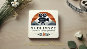 Logo vidéaste mariage Sublimyze, concept artistique.