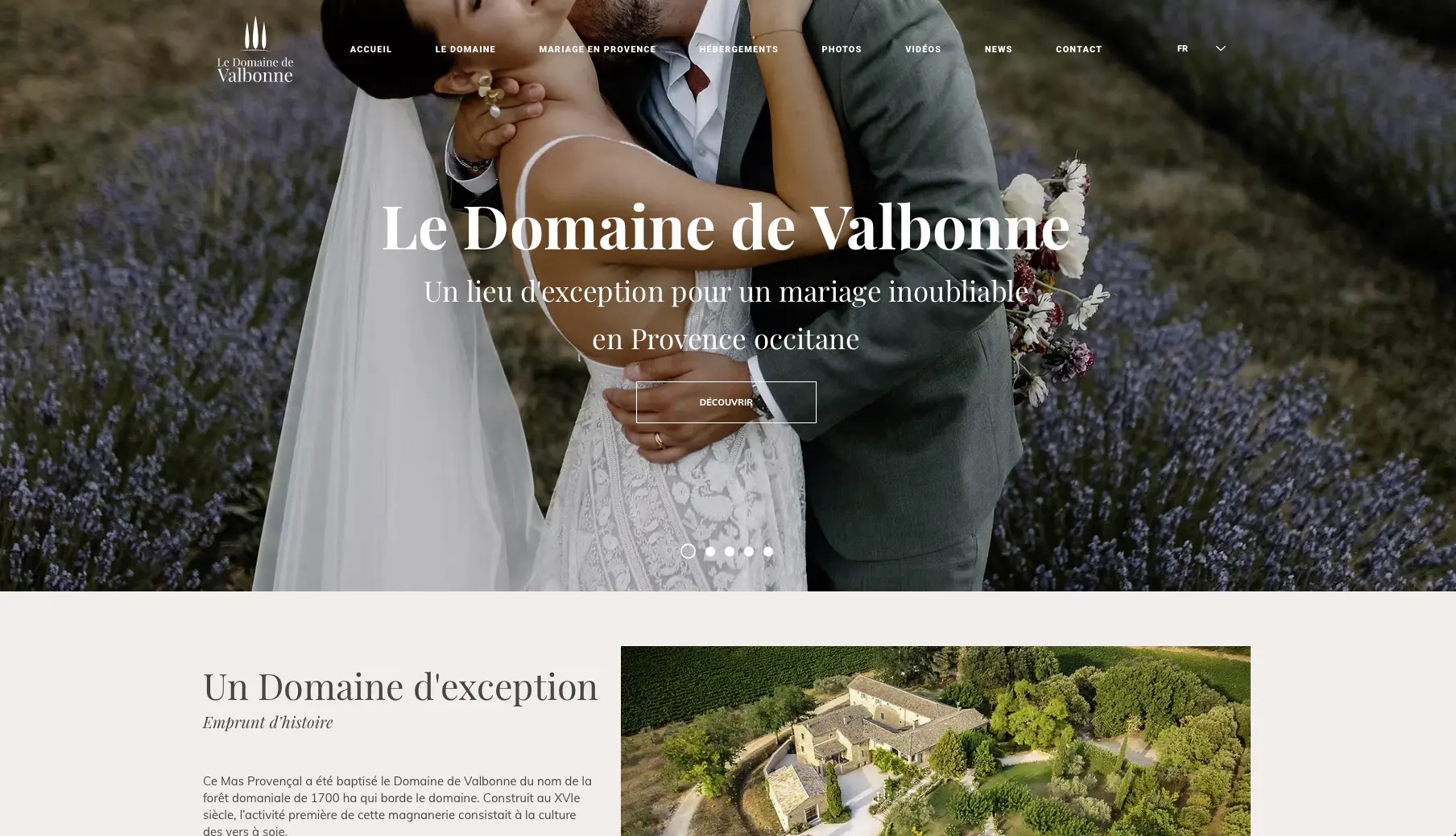 Vidéo de mariage au Domaine de Valbonne dans le Gard